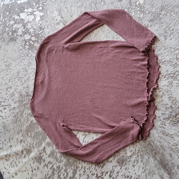 Free People Beach Textured Pull Over Sweater SzXL NWT - Picture 6 of 7